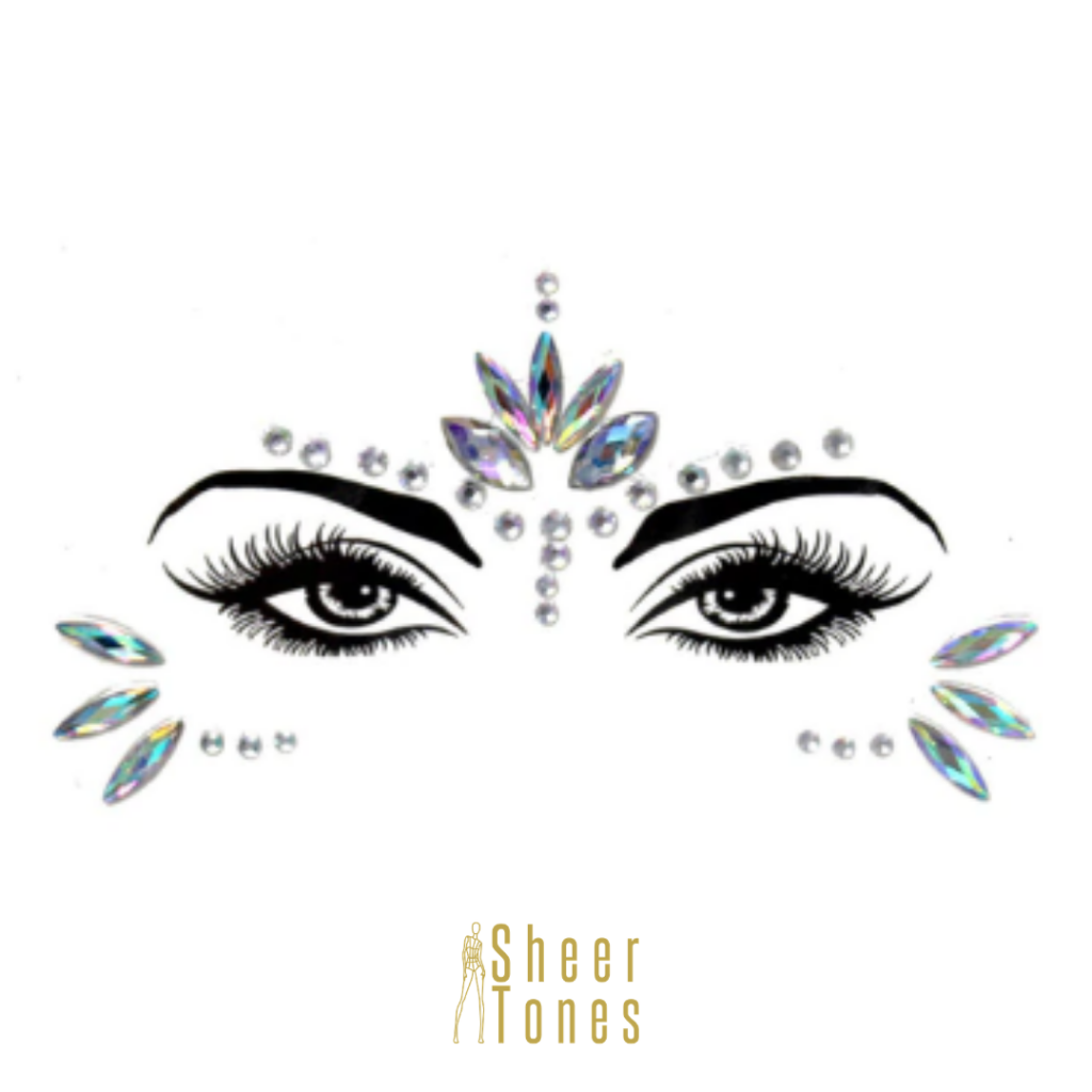 Luxury Face Jewels Sheer Tones